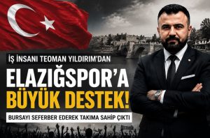 haber103 - Teoman yıldırımdan Elazıpspora büyük destek